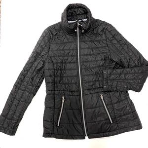 Guess Black Lightweight Quilted Jacket